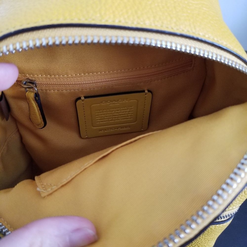 Coach Leather Mini Backpack - Picture 5 of 7